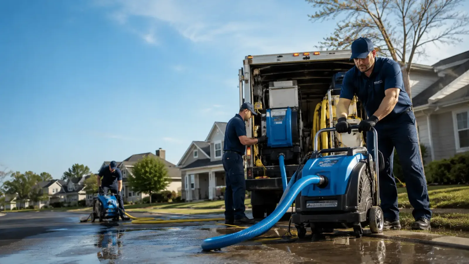 Flood Damage Cleanup in Parker Dam, CA